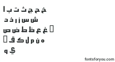 ScTarablus font – arabic Fonts